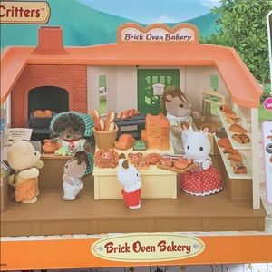 NEW Calico Critters Brick Oven Bakery